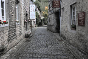 Durbuy smallest city street