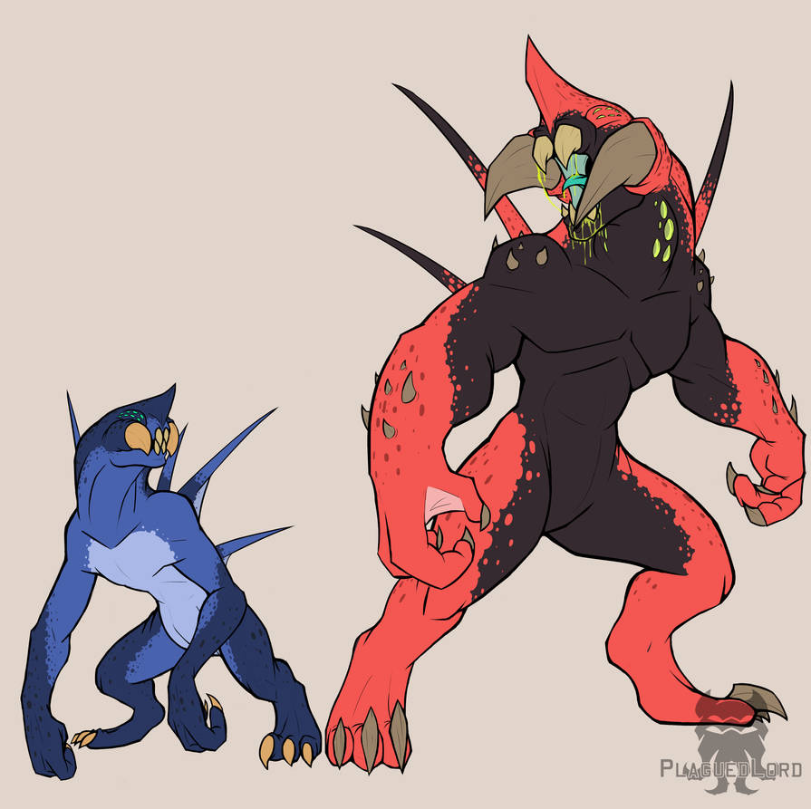 Maggnath Maggoths by plaguedlord on DeviantArt
