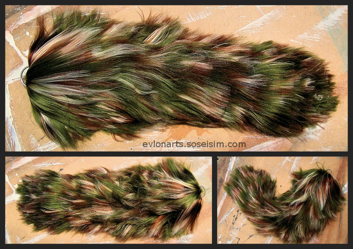 Camo Yarn Tail