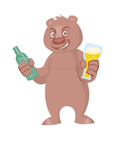 Bear with beer 2