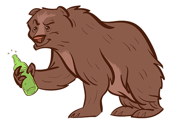 another Bear with beer