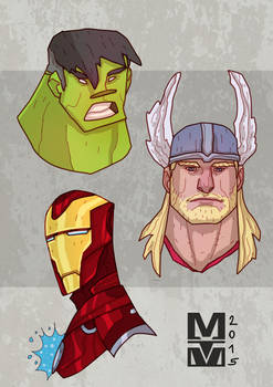 HULK THOR IRONMAN