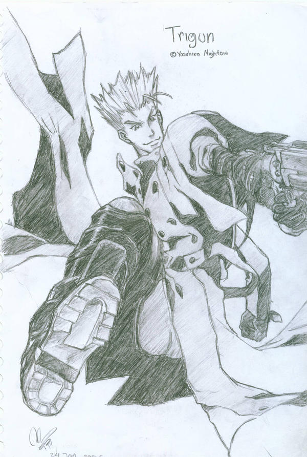 Trigun Gun Vector Trigun by Chiba666 on DeviantArt