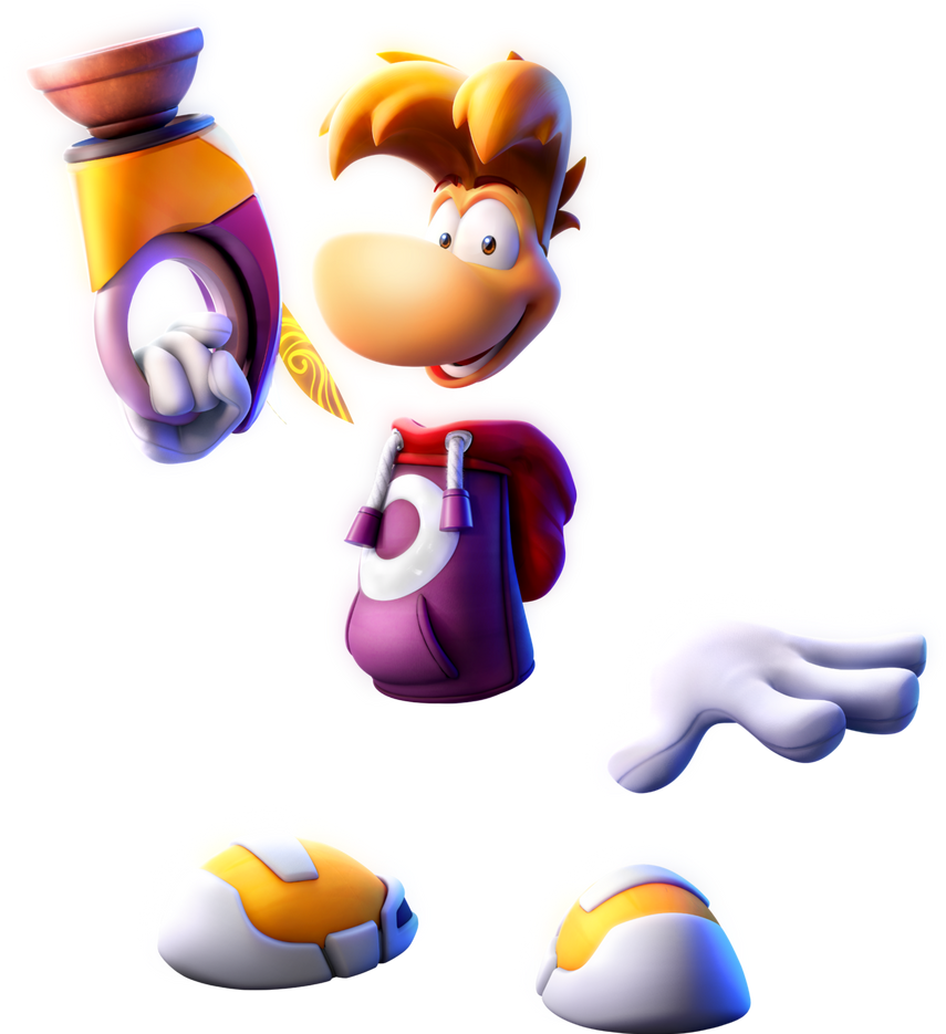 Rayman Elf Rayman render by Dragonsupersonic87 on DeviantArt