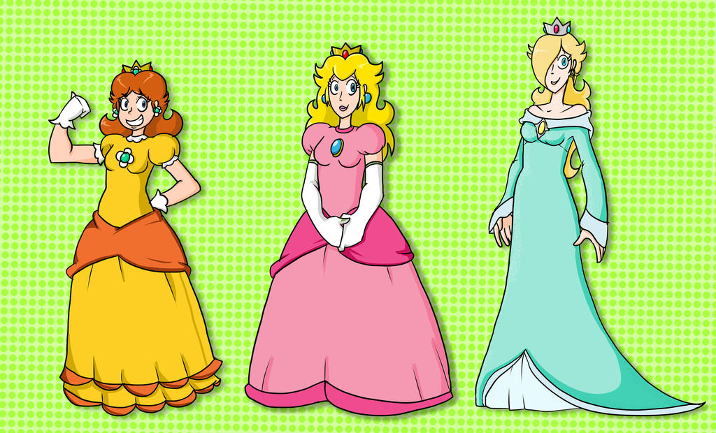 Three Princesses. by Comical-Weapon on DeviantArt