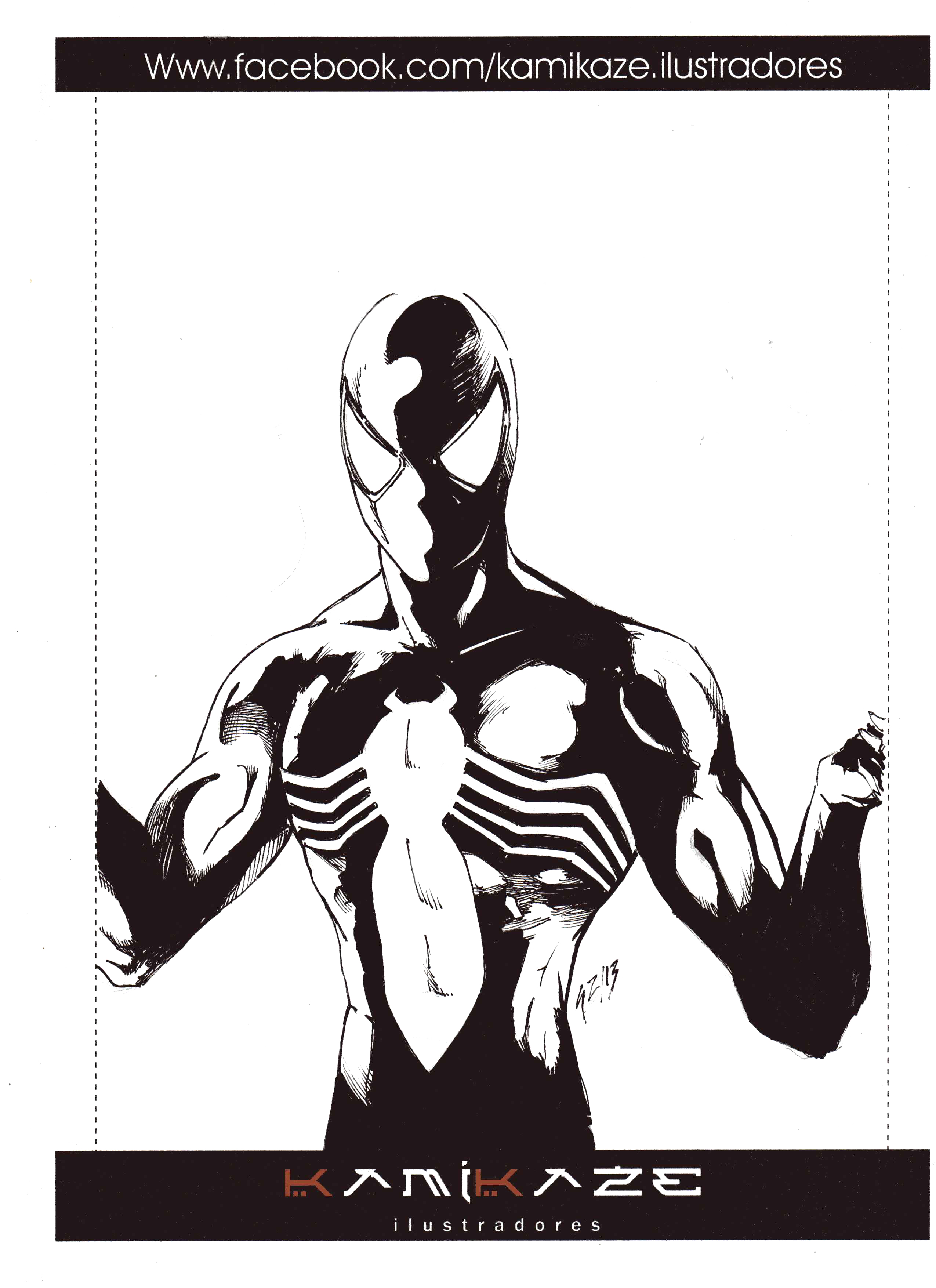 spiderman negro by buntakun76 on DeviantArt