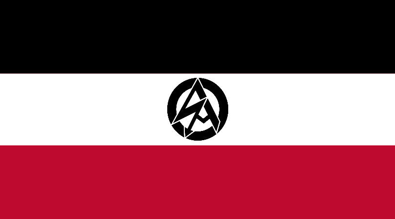 A fictional Sturmabteilung flag by GulfKiller101 on DeviantArt