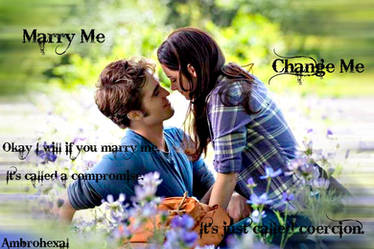 Twilight Quotes x3 Marry Me