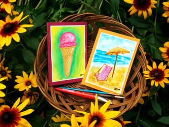 Summer Card Project 2016 by MahiyanaCarudla