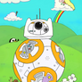BB-8 in the land of Ooo [Adventure Time Land]
