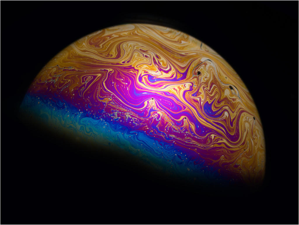 Planet in a Soap Bubble