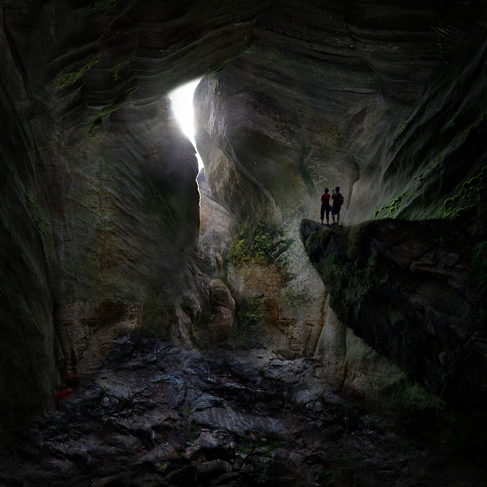 Mysterious cave