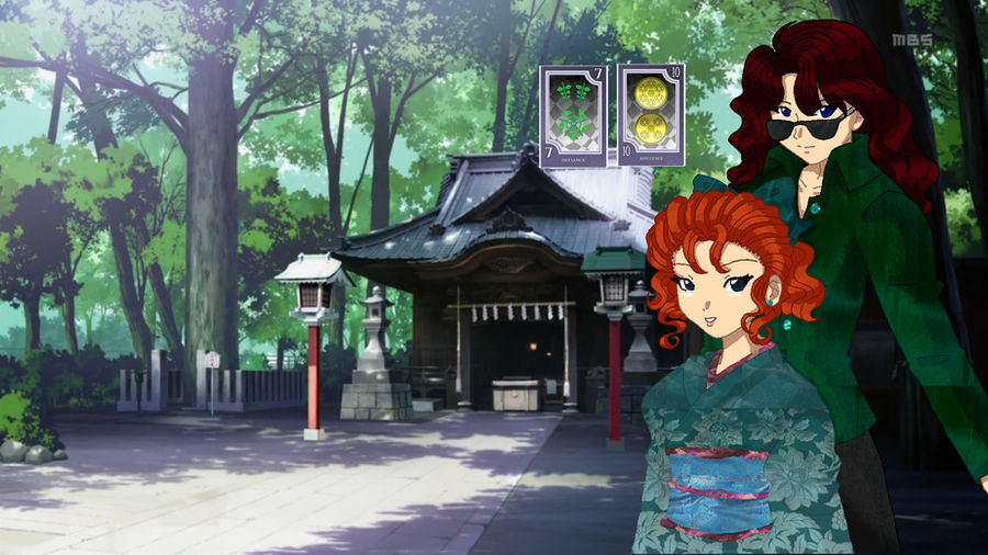 Persona 4 Style Naru and Nephrite Color by JATGProductions