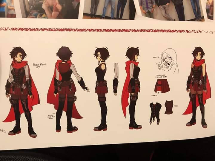 Ruby Rose Rwby Pattern RWBY v7 ruby rose by sniper625 on DeviantArt