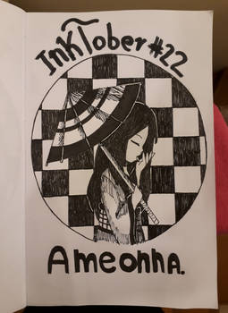 yokais inktober day #22: Ameonna