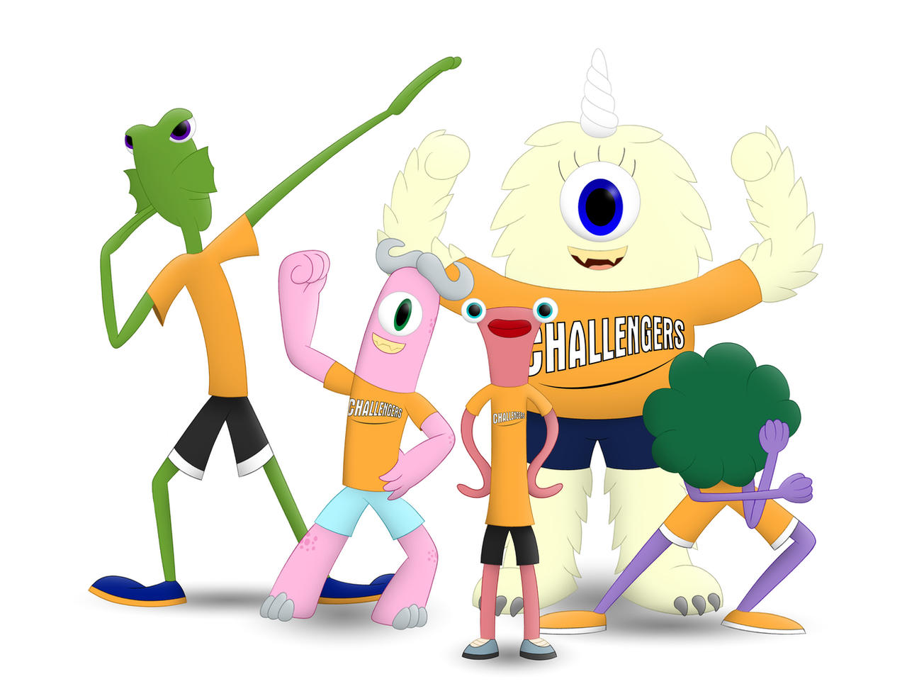 Object Challengers Deviantart Challengers Team by DuneStone on DeviantArt