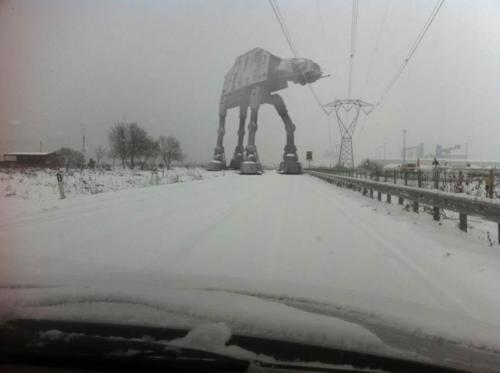 Why did the AT-AT Cross the Road???