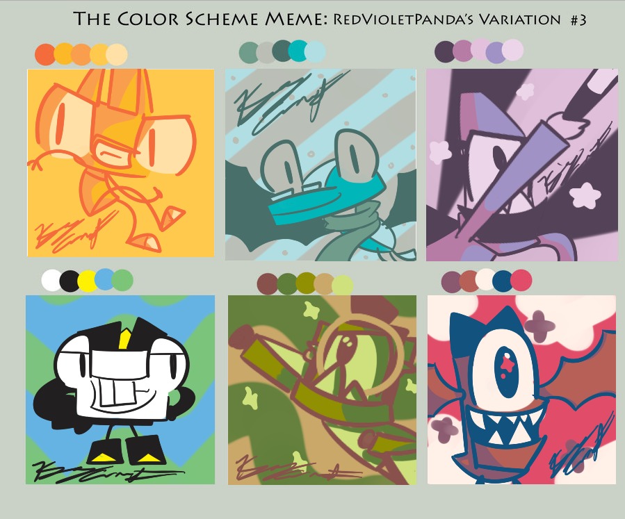 Colour Scheme meme by Kjay747- 400 by A89iksm on DeviantArt