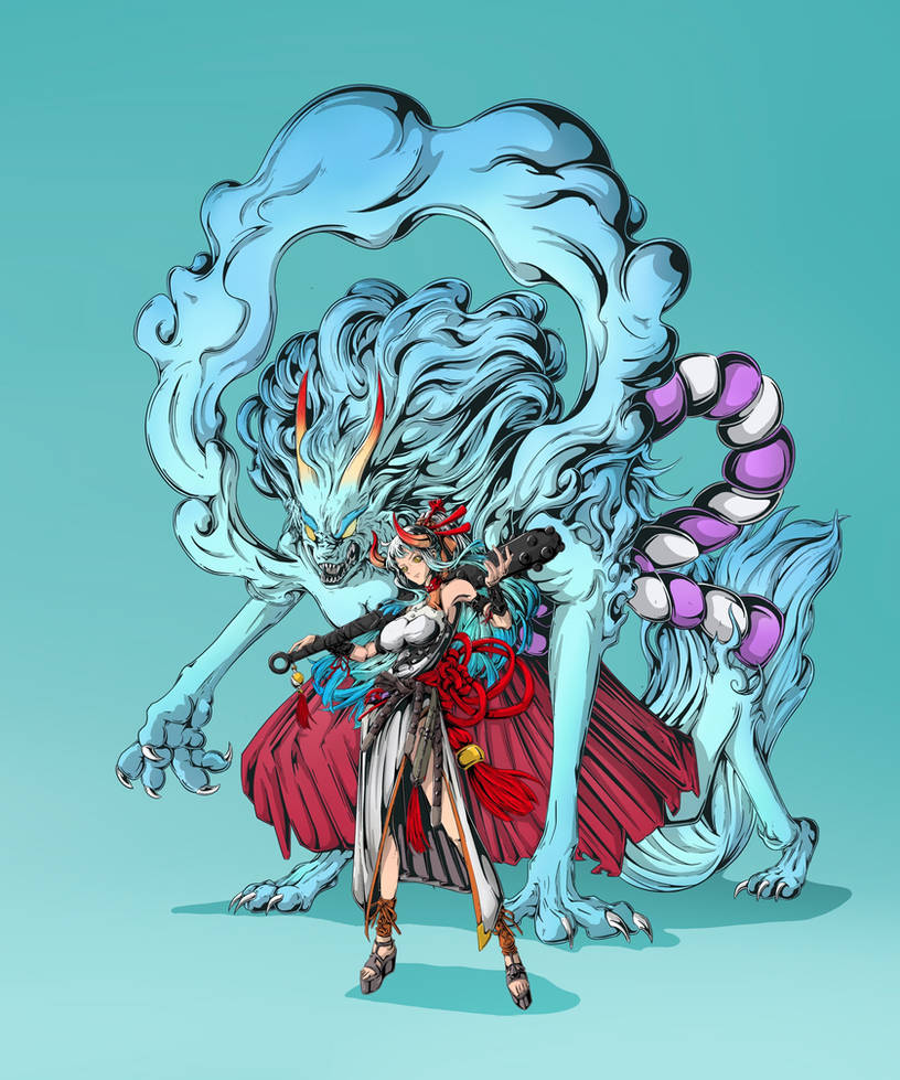 Yamato Fan Art | One Piece by Mandeok777 on DeviantArt