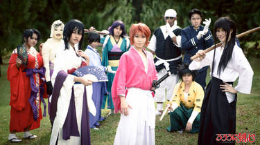 Samurai X - Photoshoot Group shot