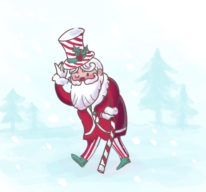 Dapper Santa by ScrawnySquall on DeviantArt