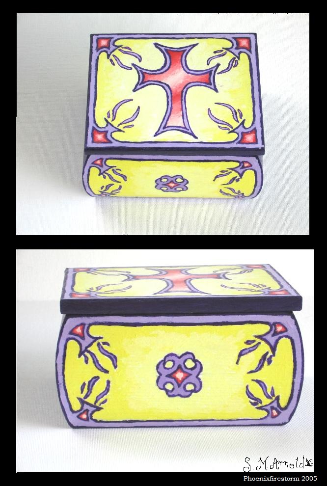 Cross Jewelry Box