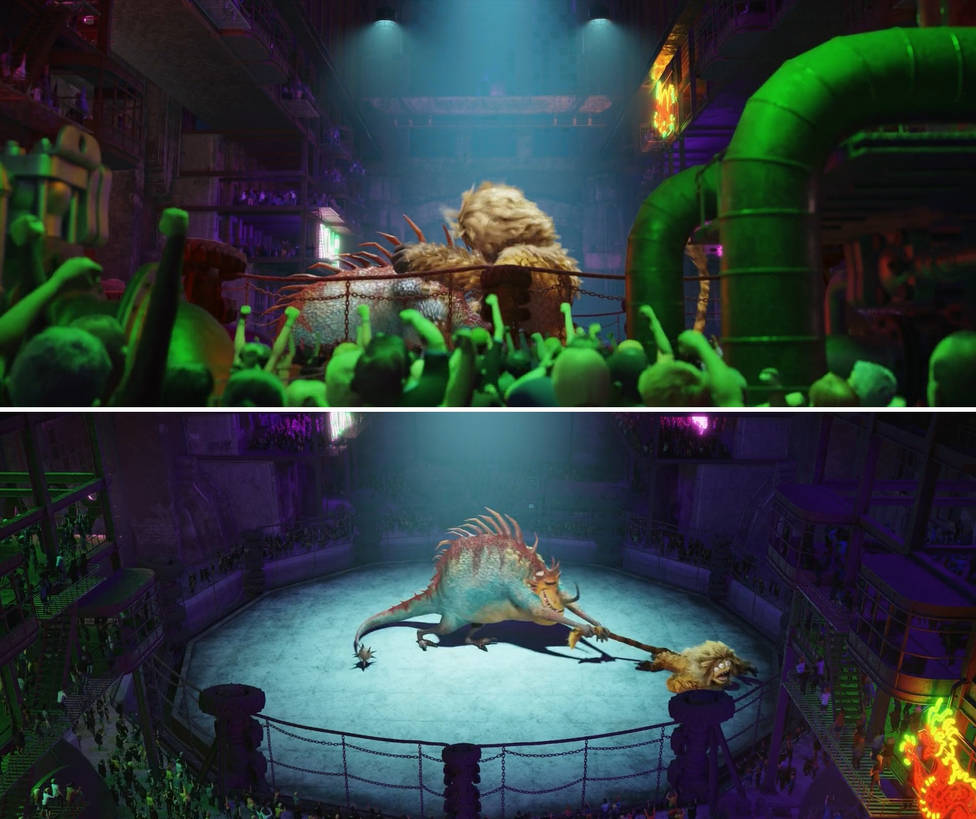 Underground monster fights by LUVUS-7 on DeviantArt