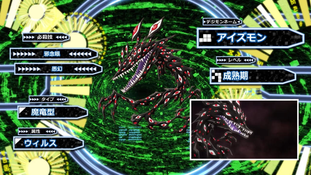 Eyesmon database by LUVUS-7 on DeviantArt