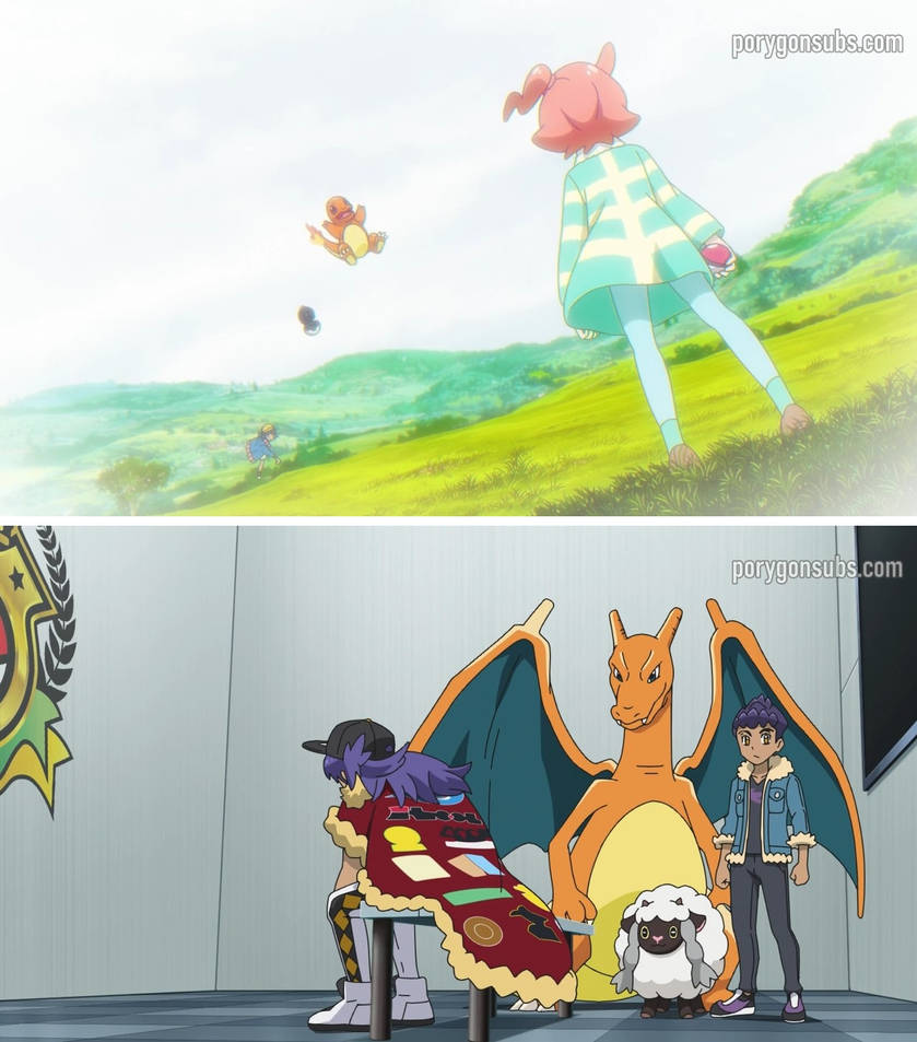 Remembering his first Pokemon battle by LUVUS-7 on DeviantArt