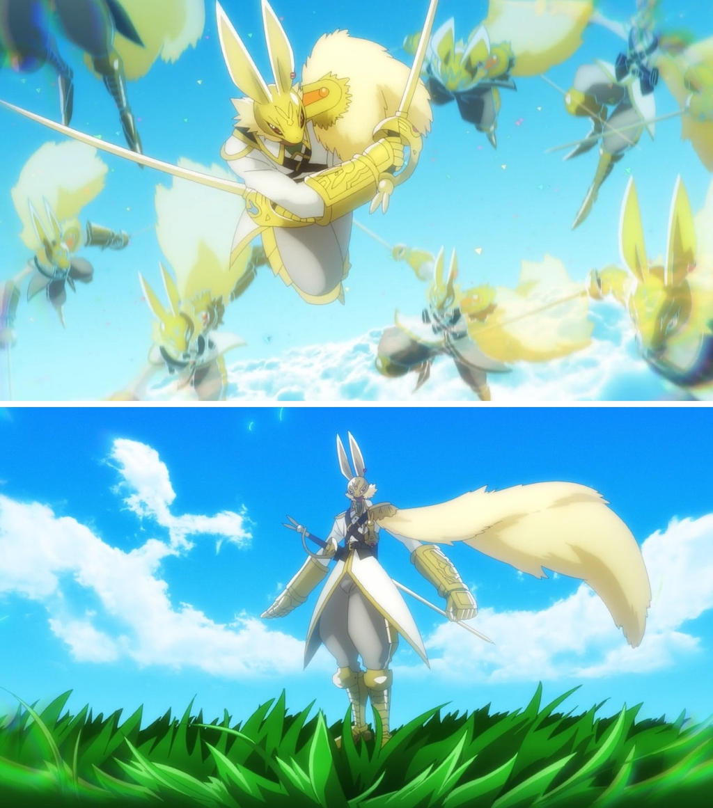The second Mega Evolution in this Anime by LUVUS-7 on DeviantArt