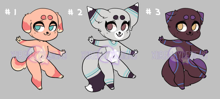 Anthro Chibis - 1 (3/3 OPEN)