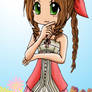 KH2: Chibi Aerith COLORED