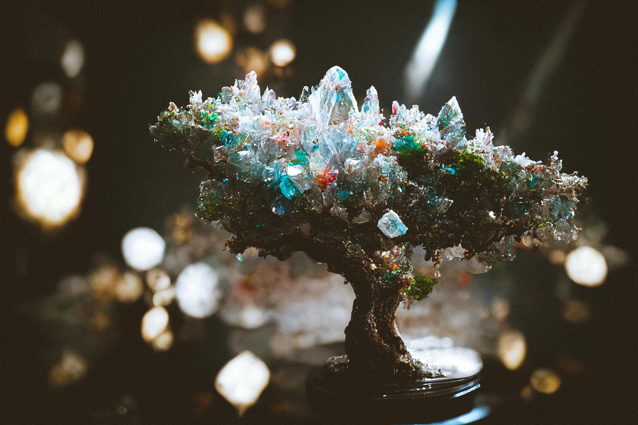 Crystal Tree by COATDARK on DeviantArt