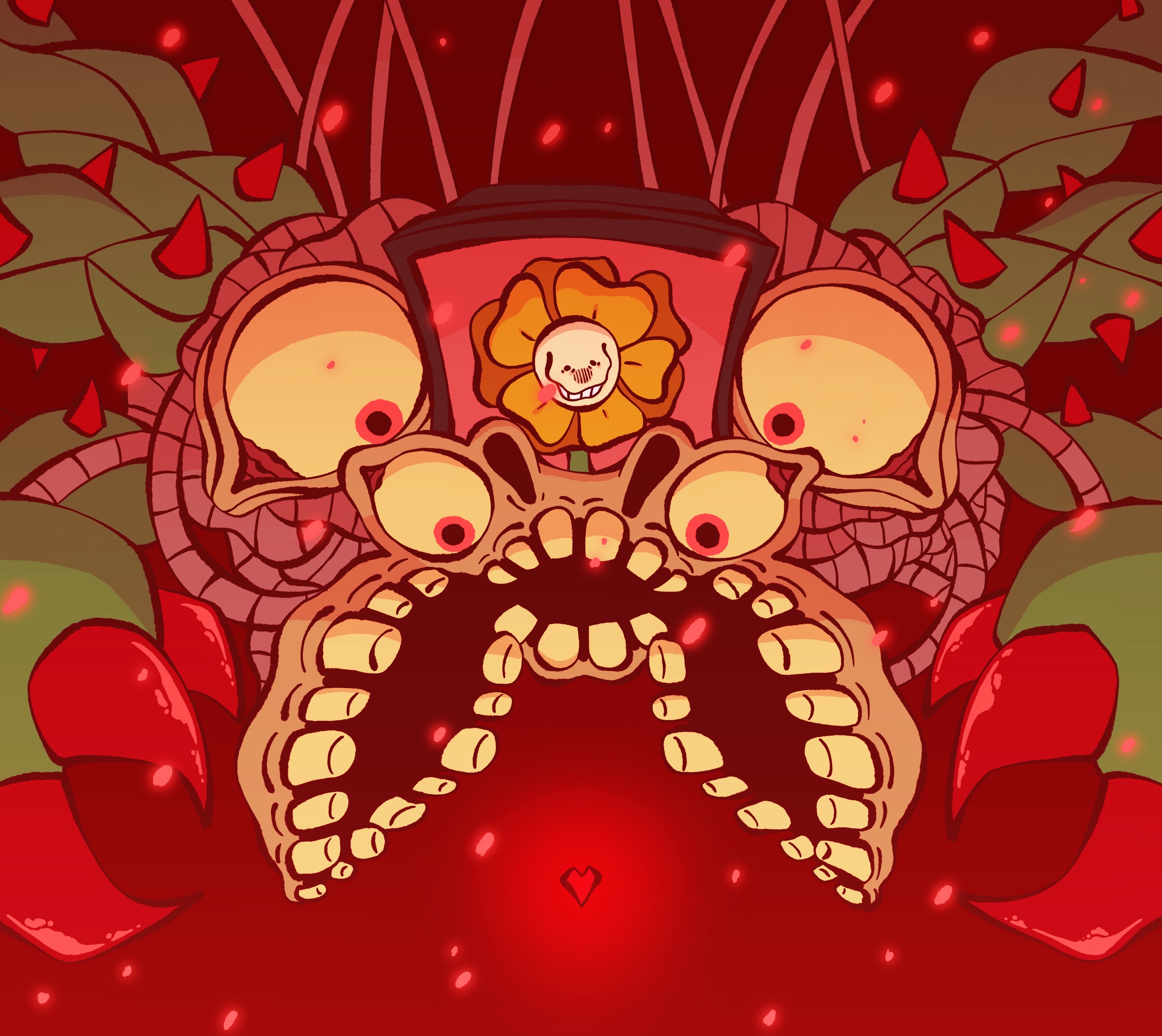 Omega Flowey by SwiftShade13 on DeviantArt