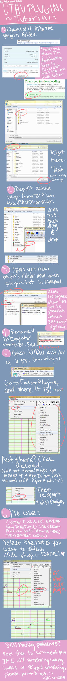 UTAU Plugins Tutorial by shinamiEBA