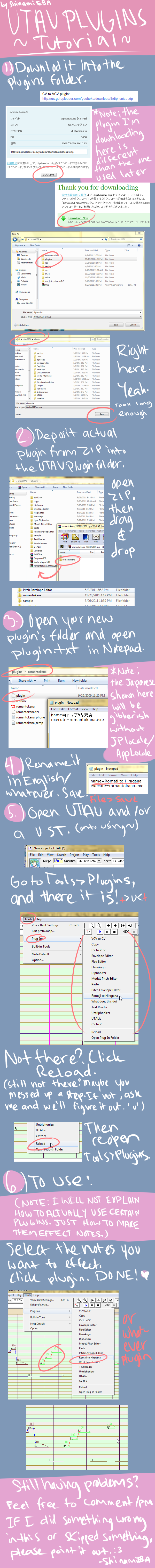 UTAU Plugins Tutorial