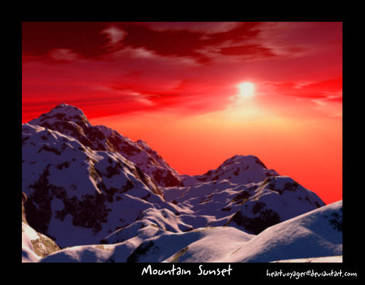 Mountain Sunset