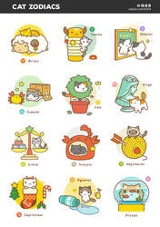 Cat Zodiacs