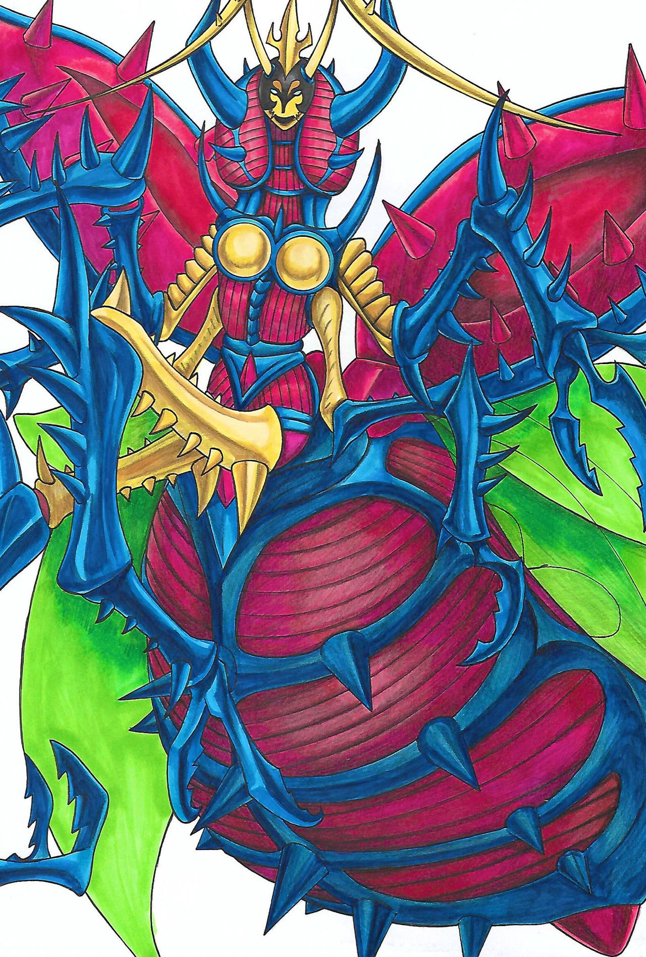 Alien Insect Queen Metamorphosed Insect Queen by Sh1nywooper on DeviantArt