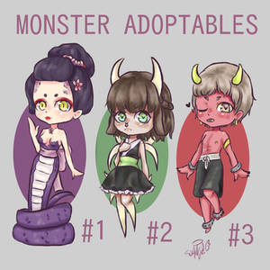 MONSTER ADOPTABLES-Japanese mitologi 1 CLOSED