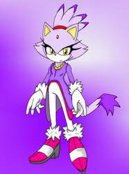 Blaze The Cat