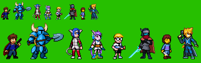 Indie Games Characters Sprites (Part 1)