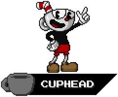 Fnf Indie Cross Cuphead Sprite Sheet by DogeSpriteArt on DeviantArt