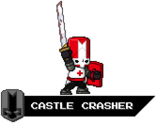 Castle Crashers Pelter pet plush by SlaveRain on DeviantArt