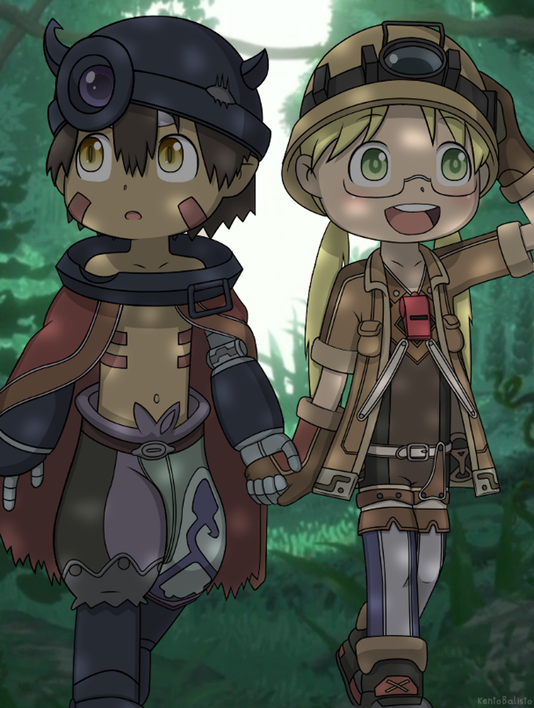 Riko, Reg, Nanachi - Made in Abyss by foliumveri on DeviantArt