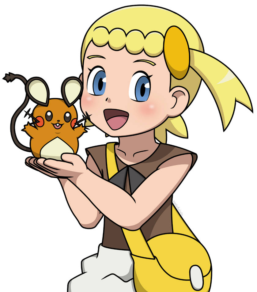 Pokemon Bonnie and Dedenne by KentoBalisto on DeviantArt