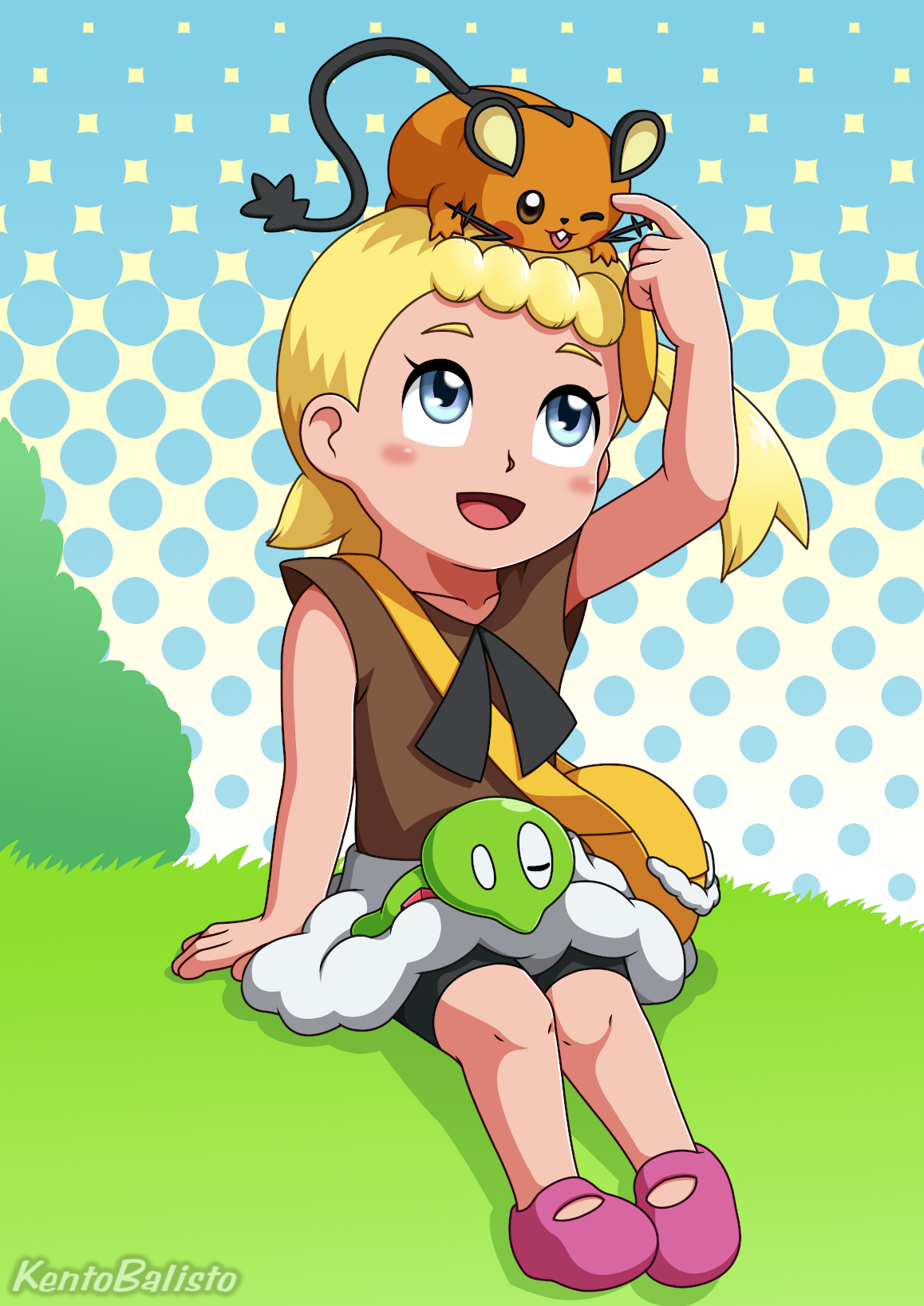 Pokemon XYZ Bonnie by KentoBalisto on DeviantArt