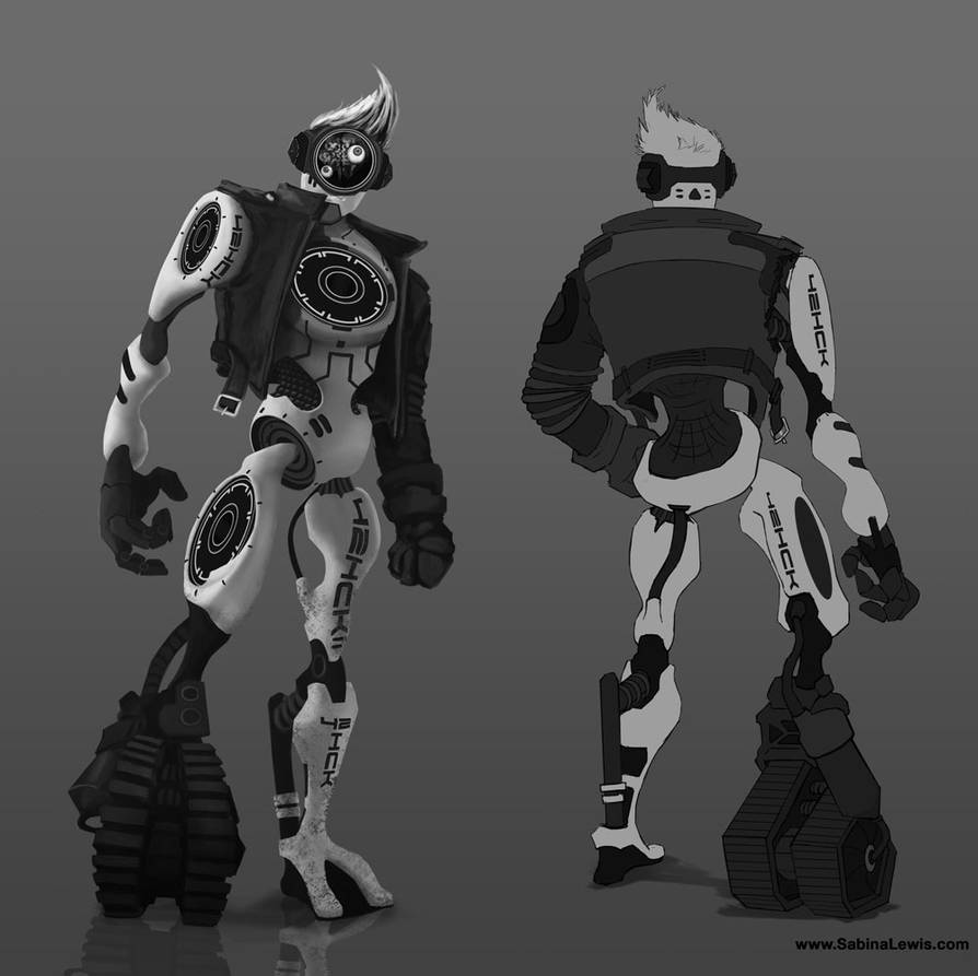 Robot Dude 2 by SpaceAlchemist on DeviantArt