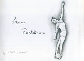 Anna Rizatdinova (UKR) poses with ball 2012