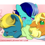 Stardust and Applejack: The Babies are here